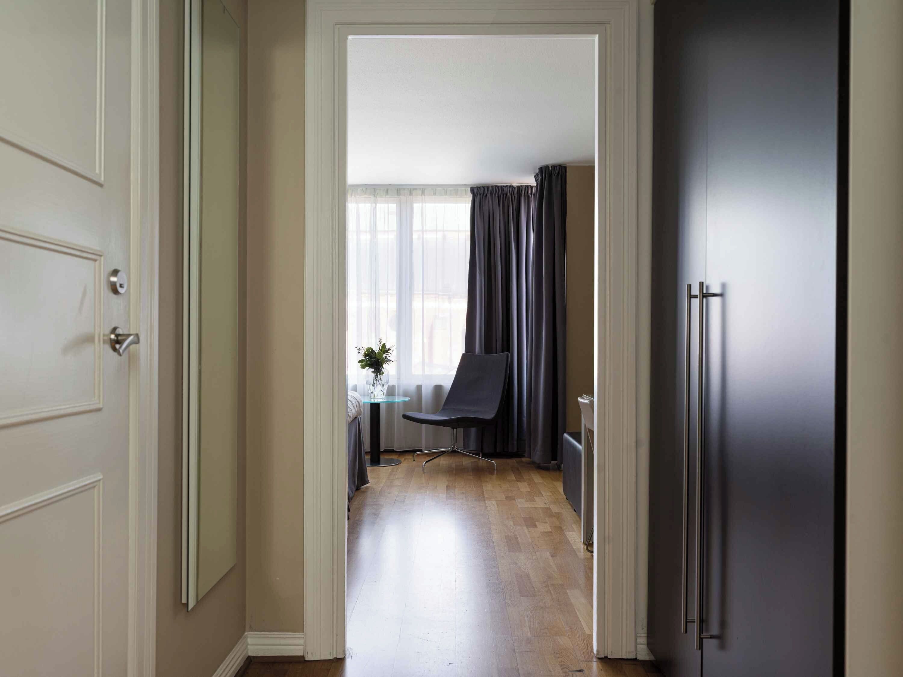 superior corner cathedral view | 1 bedroom, minibar, in-room safe, desk