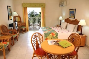 In-room safe, blackout drapes, iron/ironing board, cribs/infant beds