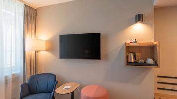 Standaard kamer, 1 queensize bed | 1 slaapkamer, hypoallergeen beddengoed, een kluis op de kamer