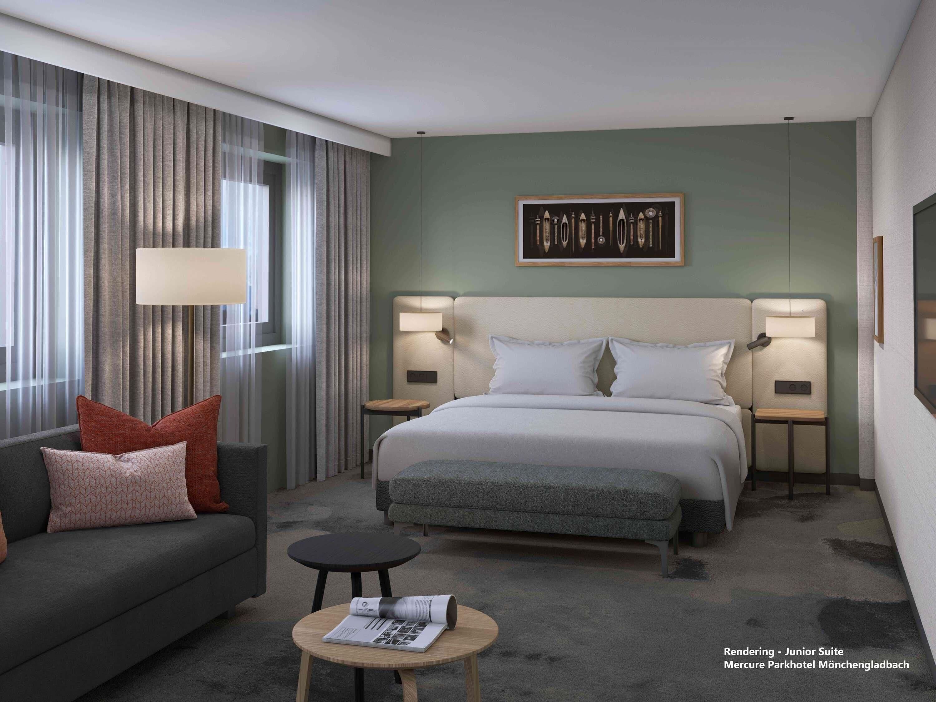 Superior Room, 2 Single Beds, Accessible | 1 bedroom, hypo-allergenic bedding, in-room safe, desk