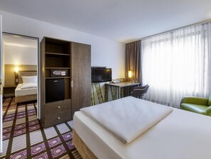 1 bedroom, hypo-allergenic bedding, in-room safe, desk