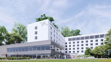 Fassade der Unterkunft