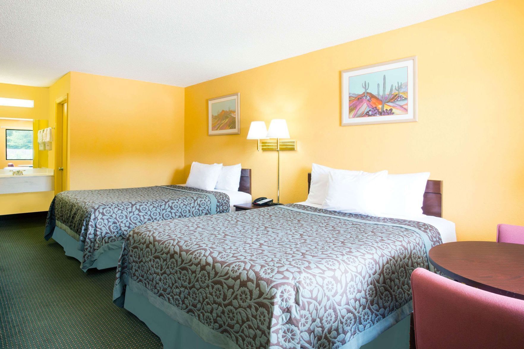 Blackout drapes, iron/ironing board, free WiFi, bed sheets