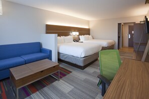 Suite, 2 Queen Beds | Desk, iron/ironing board, free cots/infant beds, free WiFi
