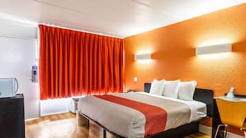 Free WiFi, bed sheets