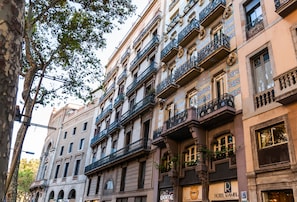 Façade de l’hébergement