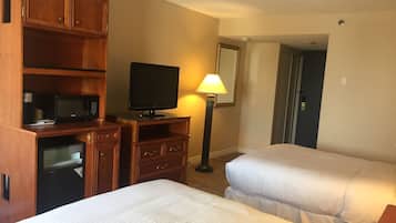 Deluxe Room, 2 Double Beds | Desk, blackout drapes, iron/ironing board, free WiFi