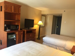 Deluxe Room, 2 Double Beds | Desk, blackout drapes, iron/ironing board, free WiFi