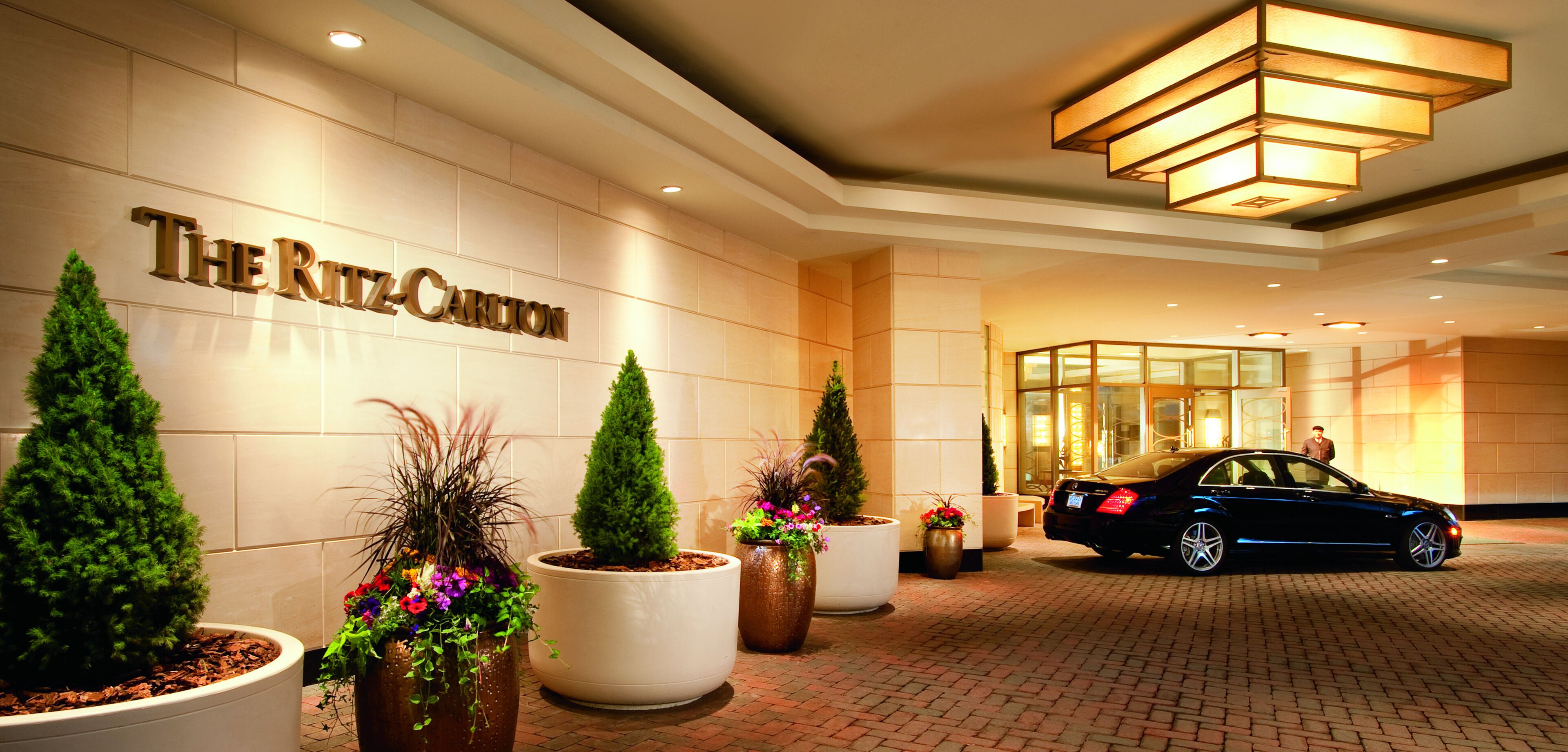 front of property – evening/night