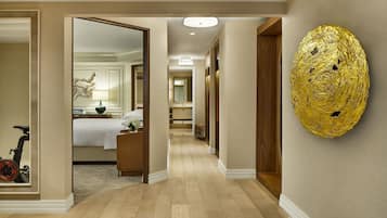 1 habitación y ropa de cama de alta calidad