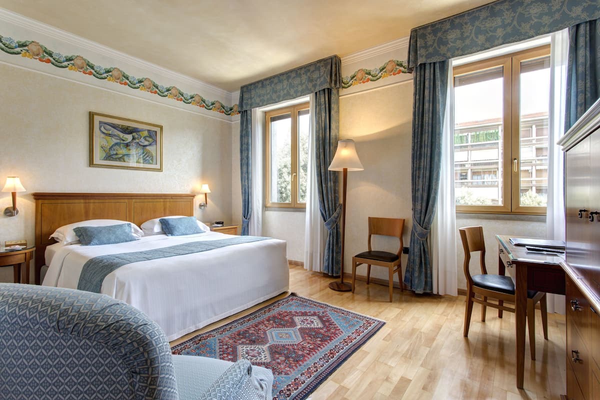 1 slaapkamer, een minibar, een kluis op de kamer