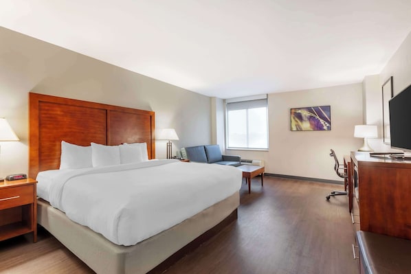 Habitación estándar, 1 cama King size, para no fumadores | Ropa de cama de alta calidad y camas con pillow-top