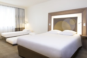 Superior Room, Multiple Beds (Premium) | Minibar, in-room safe, desk, laptop workspace