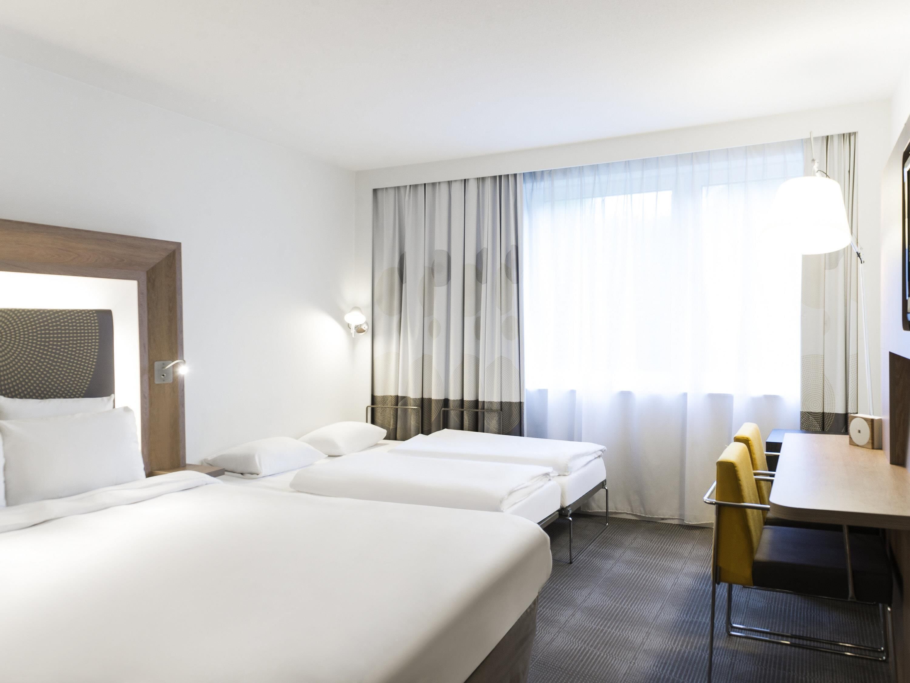 Superior Room, Multiple Beds (Premium) | Minibar, in-room safe, desk, laptop workspace