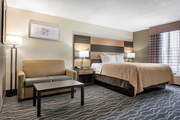 Suite, King Bed, 1 person Sofa Bed | Desk, soundproofing, iron/ironing board, free cribs/infant beds