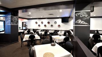 Breakfast, lunch and dinner served