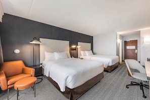 Room, 2 Queen Beds | Premium bedding, individually decorated, individually furnished, desk - Courtyard by Marriott Rockaway Mount Arlington (Mount Arlington)