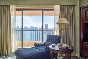 Presidential Suite, 1 King Bed (Nile View) | Egyptian cotton sheets, premium bedding, down comforters, pillowtop beds - Intercontinental Cairo Semiramis by IHG (Cairo)