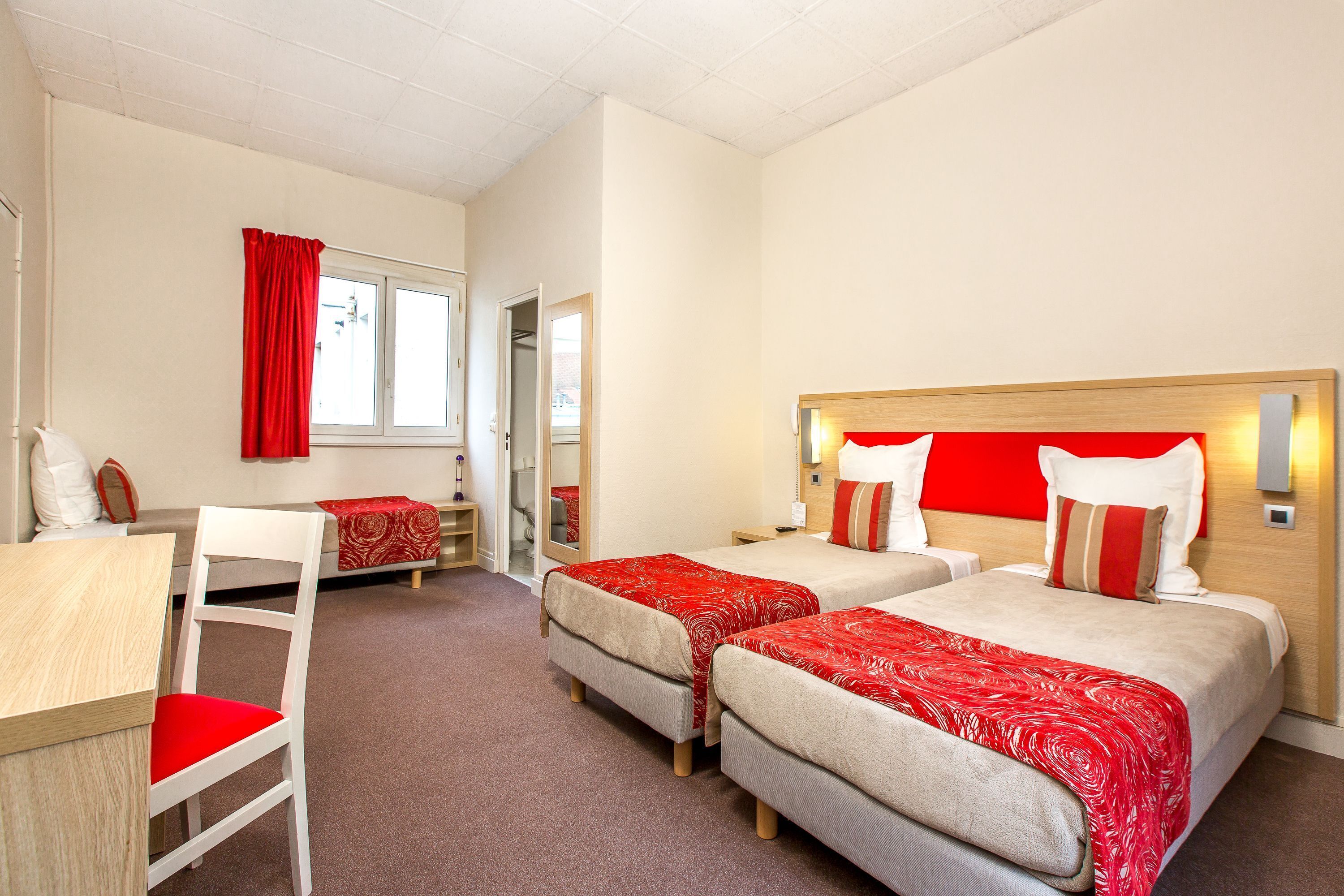 In-room safe, desk, blackout drapes, iron/ironing board