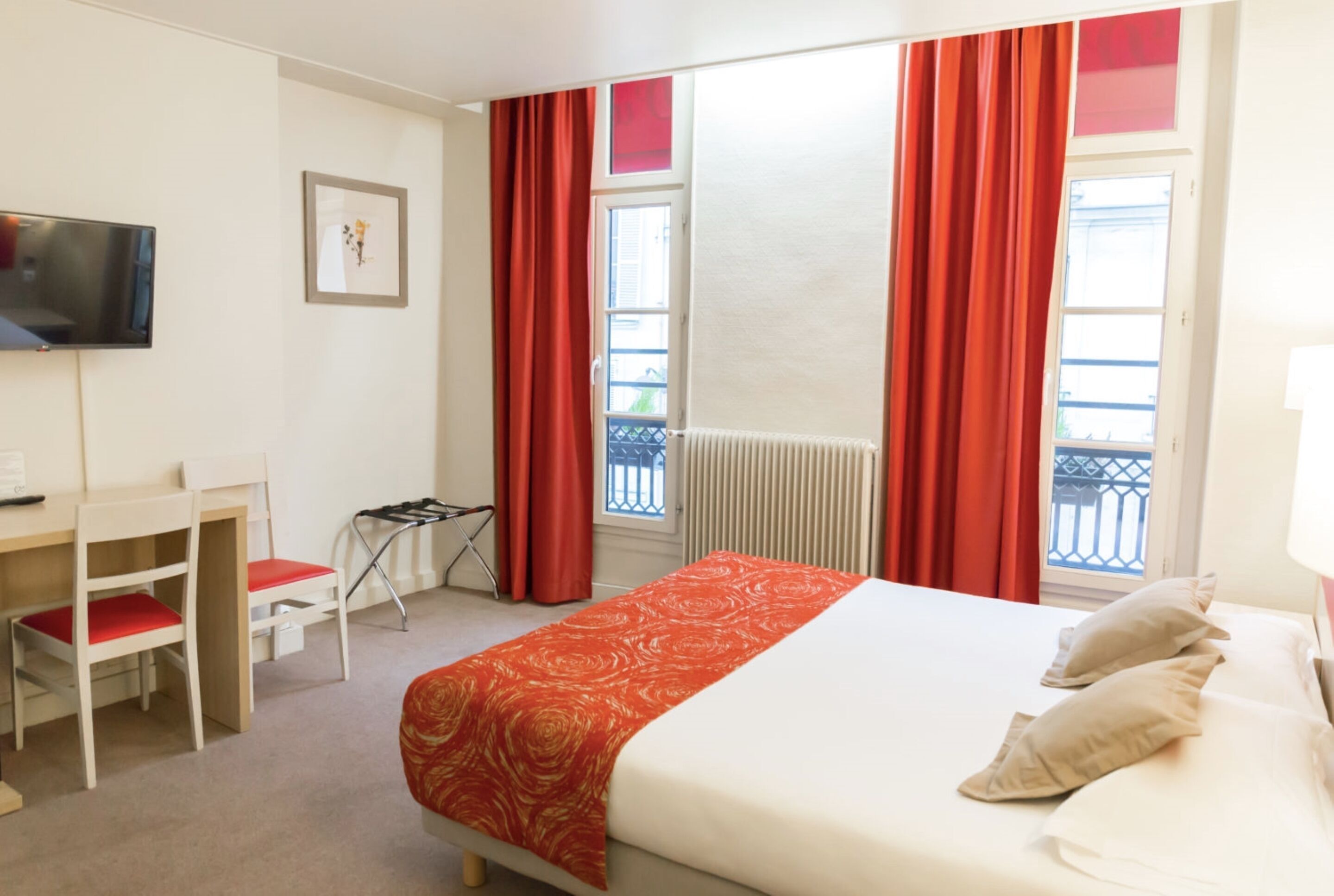 In-room safe, desk, blackout drapes, iron/ironing board