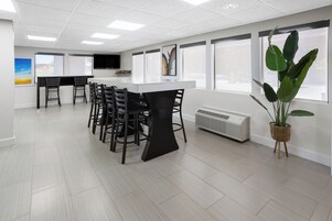 Free daily on-the-go breakfast 