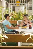 Indoor pool, open 8:00 AM to 10 PM, sun loungers