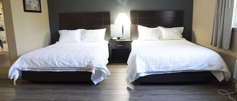 Wifi gratis y ropa de cama