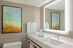 Salle de bain | Ensemble douche/baignoire, douche à « effet pluie »