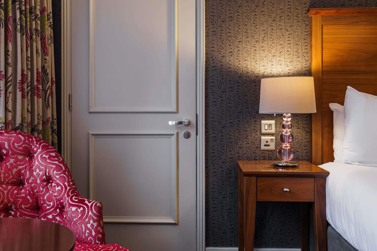 In-room safe, desk, blackout curtains, soundproofing