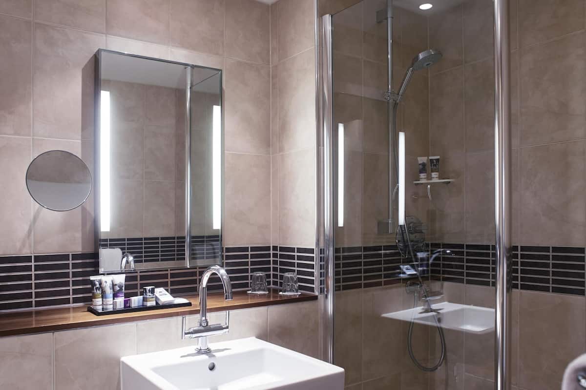 In-room safe, desk, blackout curtains, soundproofing