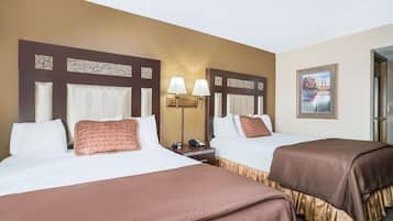 Desk, blackout curtains, iron/ironing board, free WiFi