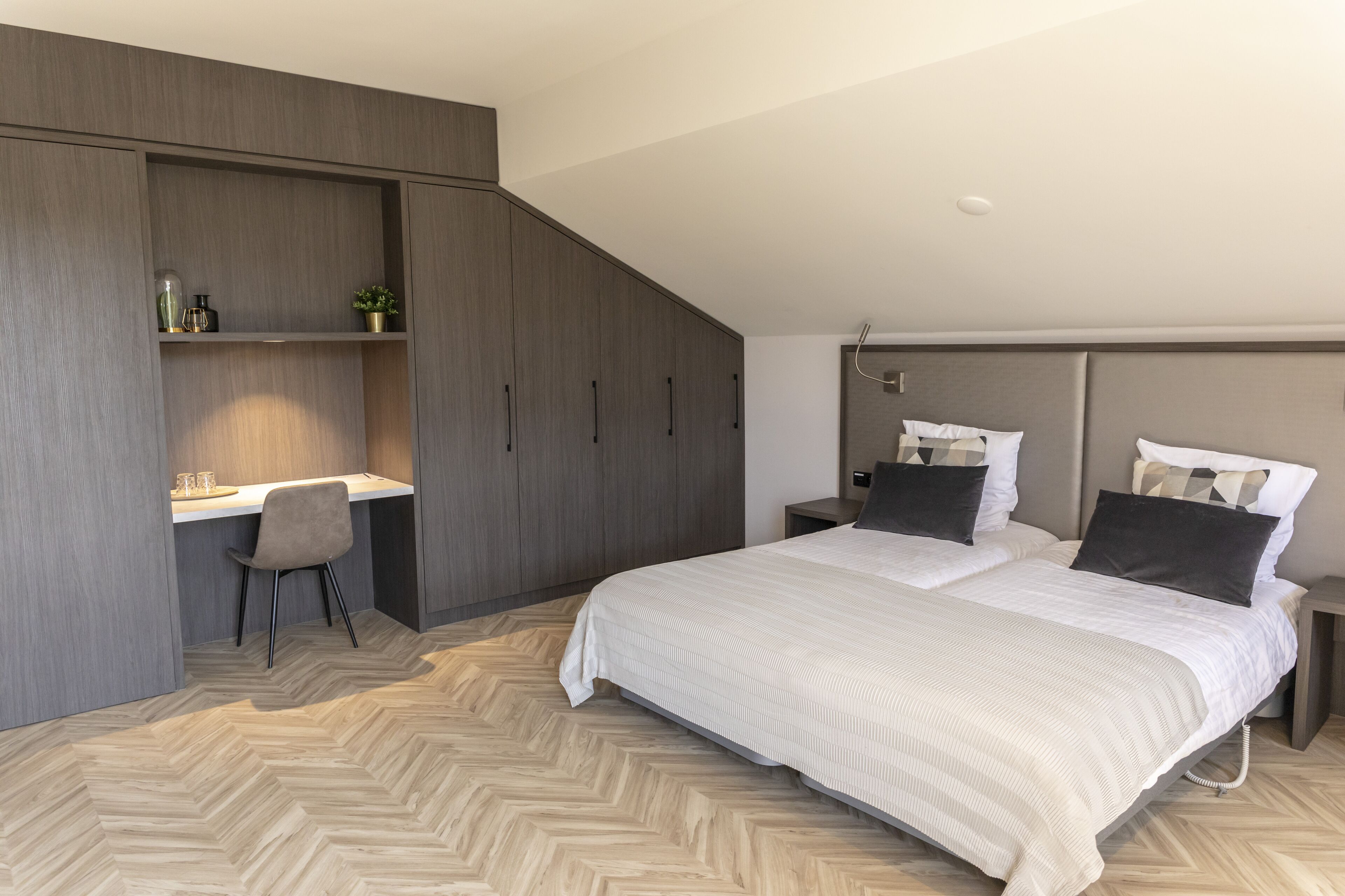 superior double or twin room | minibar, desk, laptop workspace, blackout curtains