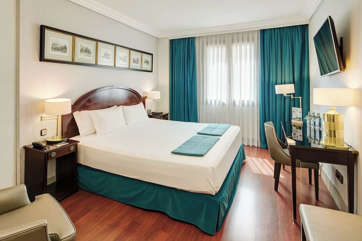 Premium bedding, down comforters, memory foam beds, minibar