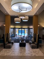 Sala de estar en el lobby