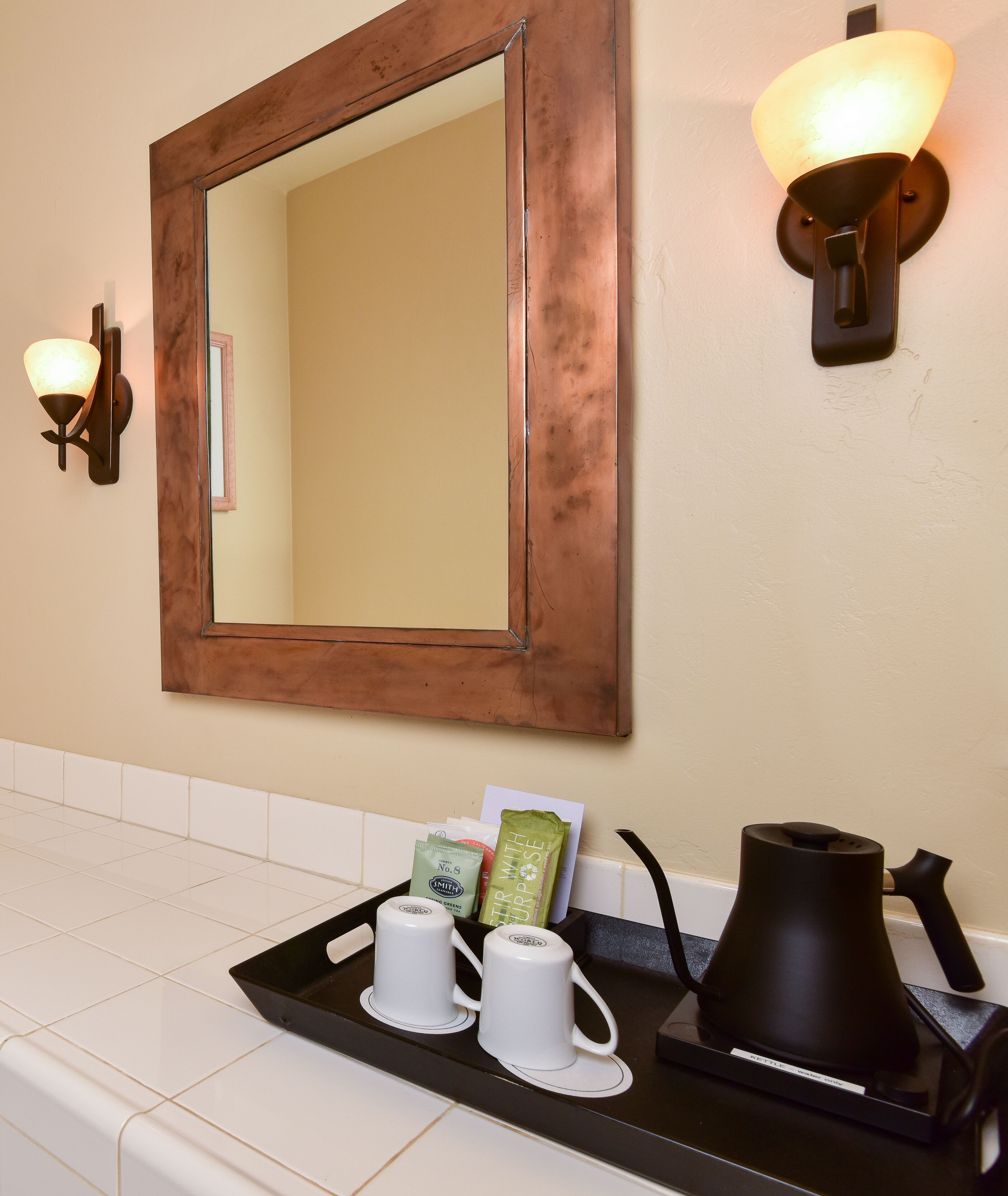 premium bedding, memory-foam beds, in-room safe, desk