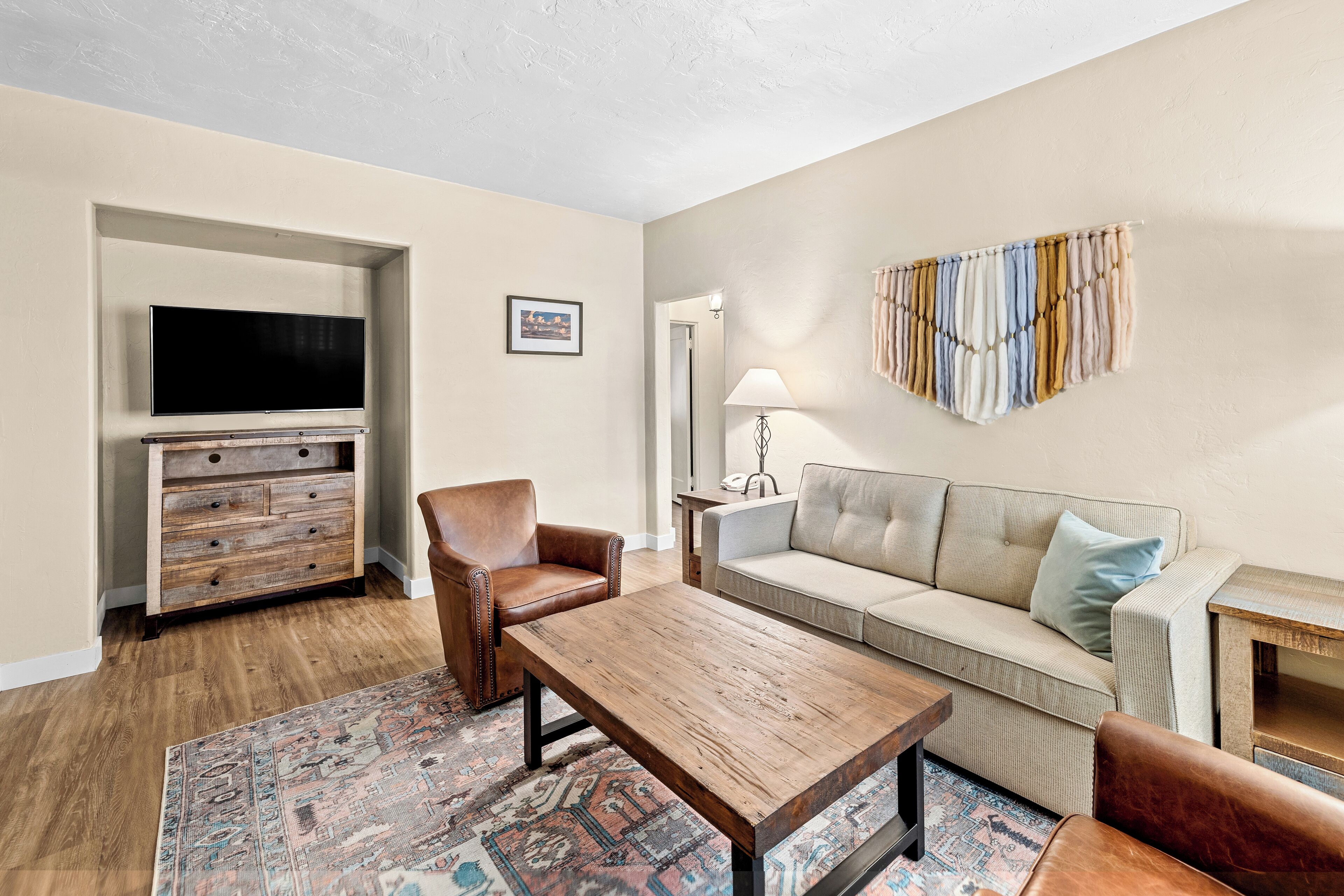 casita suite | premium bedding, memory-foam beds, in-room safe, desk