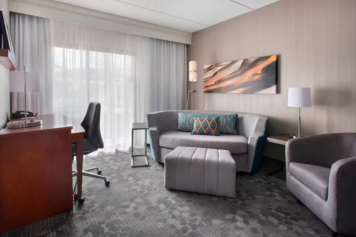 1 chambre, literie hypoallergénique, bureau