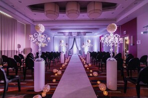 Indoor wedding