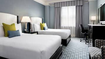 Luxury Double Room, 2 Double Beds, Non Smoking | 1 bedroom, premium bedding, pillowtop beds, minibar