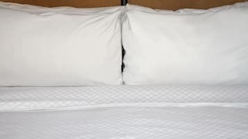 Premium bedding, pillow-top beds, in-room safe, desk