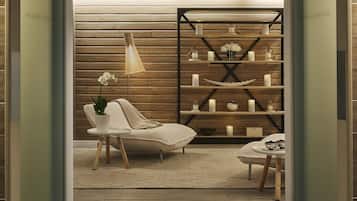 Turkish bath, body treatments, aromatherapy, hot stone massages