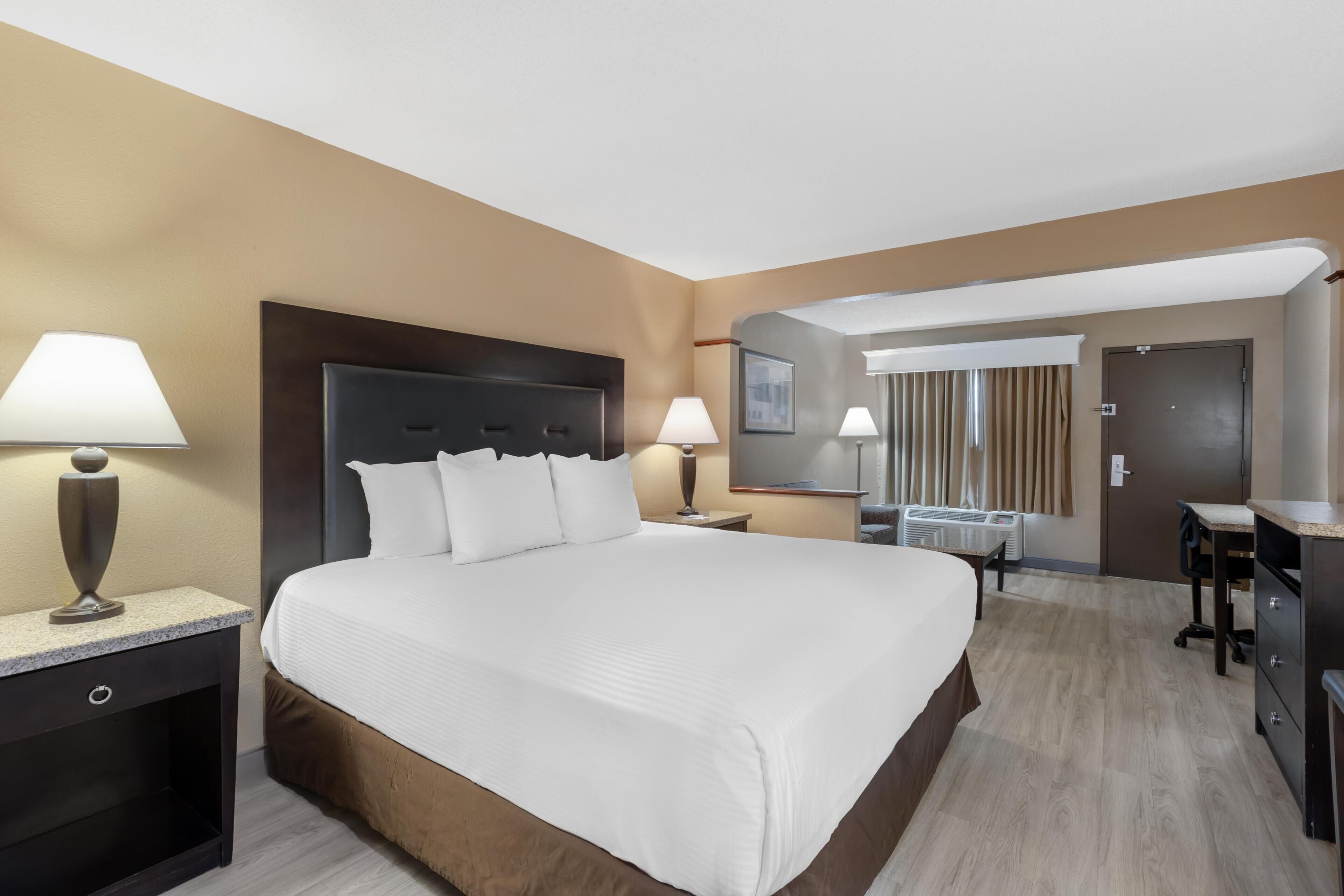 Standard Room, 1 King Bed, Non Smoking, Refrigerator & Microwave (Oversized Room)