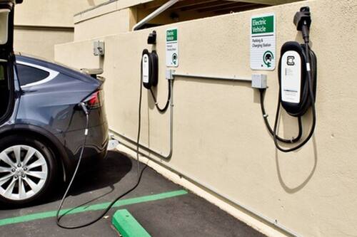 Borne de recharge pour véhicule électrique