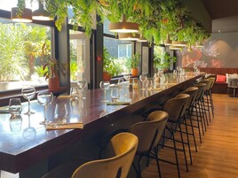 Breakfast, lunch, dinner served; French cuisine