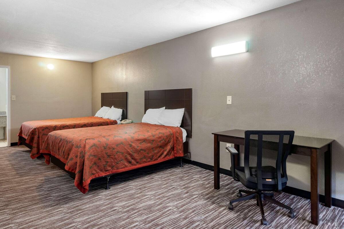 Blackout curtains, rollaway beds, free WiFi, bed sheets