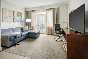 Suite, 1 Double Bed (Balcony) | Living room - Residence Inn by Marriott Atlanta Midtown/Georgia Tech (Atlanta)