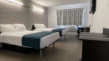 Free WiFi, bed sheets