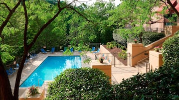 Indoor pool, seasonal outdoor pool