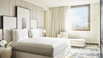 Suite, 1 habitación (Iconic) | Sábanas de algodón egipcio y ropa de cama de alta calidad