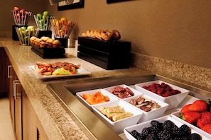Daily buffet breakfast (USD 18.95 per person)